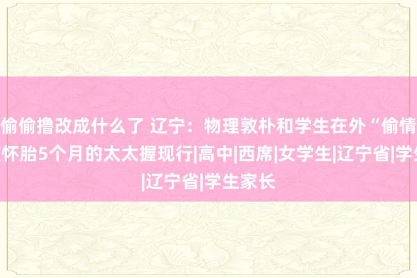 偷偷撸改成什么了 辽宁：物理敦朴和学生在外“偷情”，被怀胎5个月的太太握现行|高中|西席|女学生|辽宁省|学生家长